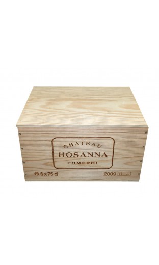 Château Hosanna 2009 - Pomerol (case of 6 bot.)