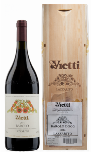 Barolo Lazzarito 2014 - domaine Vietti (OWC, 1.5 l)