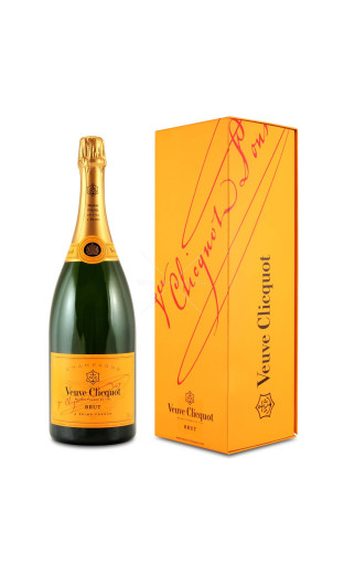 Champagne Veuve Clicquot - Brut Carte Jaune (magnum, 1.5 L with boxgift)