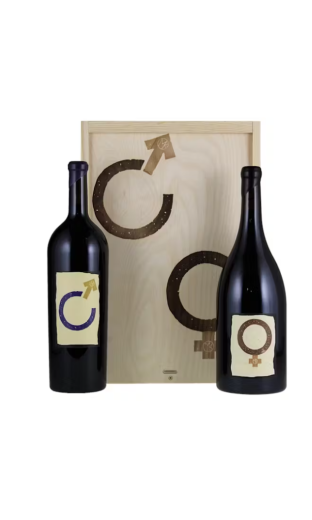 Male & Female Syrah & Grenache 2 Magnum Set 2013 - Sine Qua Non