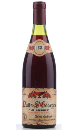 Nuits Saint Georges Les Meurgers, 1988  - domaine A. Cathiard