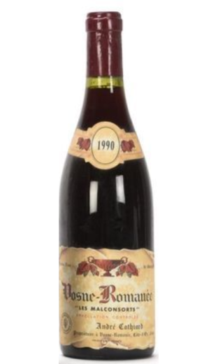 Vosne-Romanée 1er cru les Malconsorts 1990  - domaine A. Cathiard