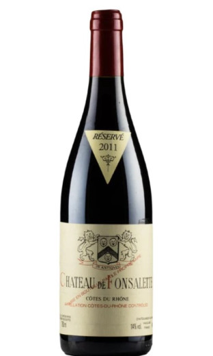 Cotes du Rhone Reserve 2011 - Chateau de Fonsalette