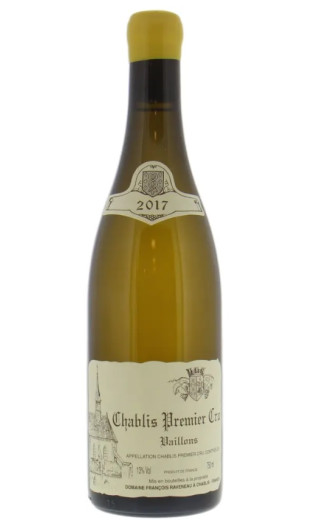 Chablis Vaillons 1er cru 2017 - domaine Raveneau