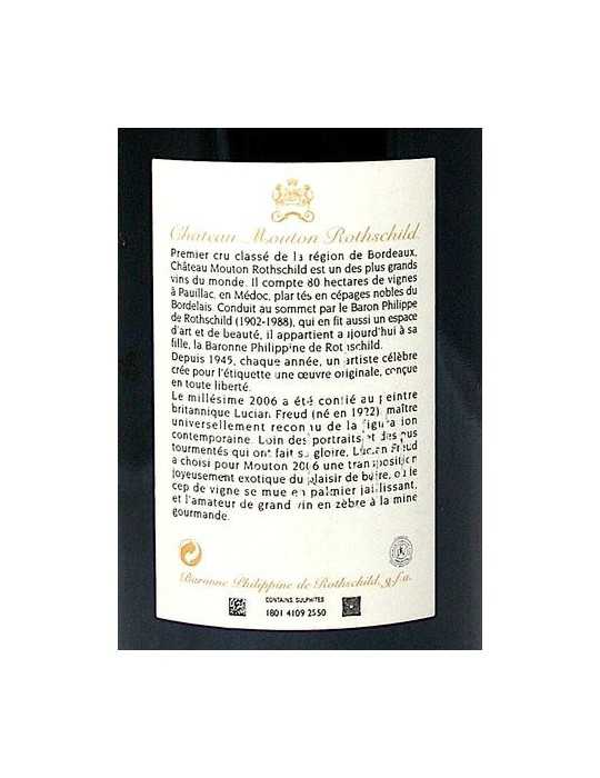 Château Mouton Rothschild 2006 - Magnum (1.5 l)