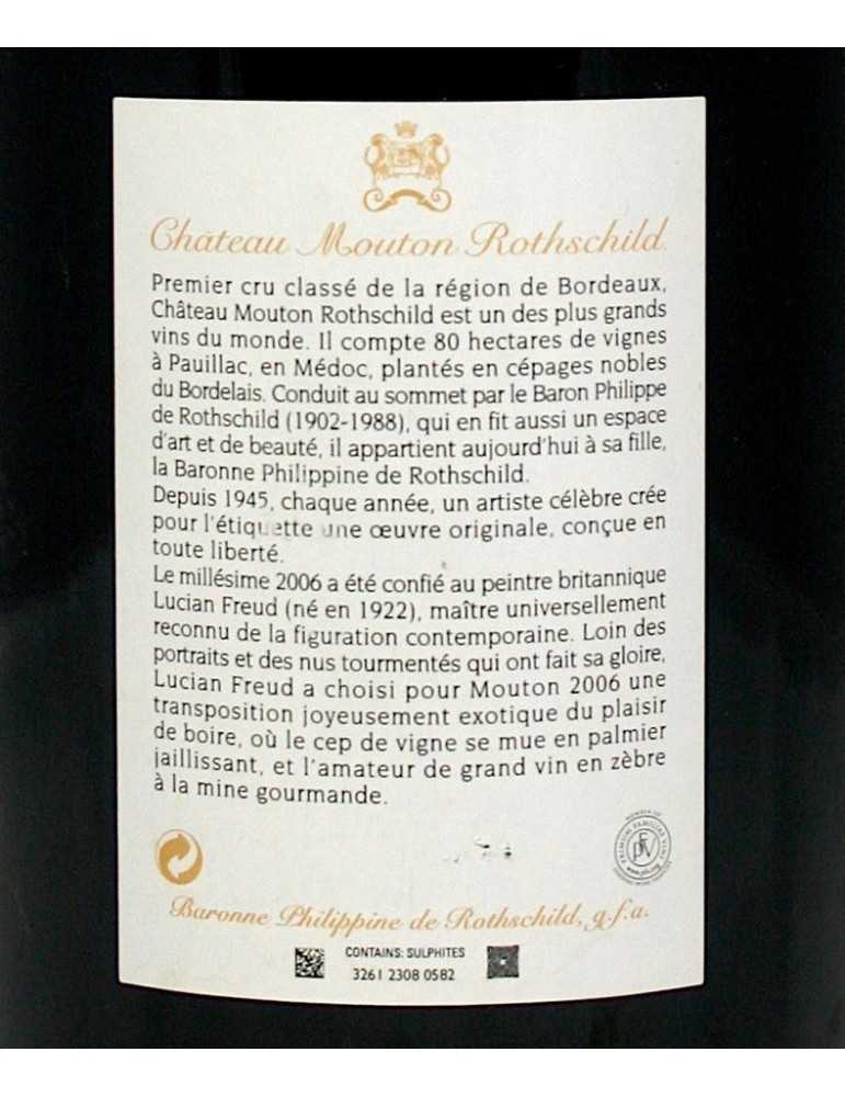 Château Mouton Rothschild 2006 (CBO of 3 L - double magnum)