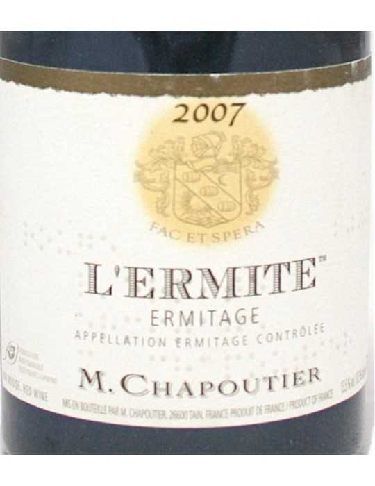 L'ermitage "Ermite" 2007 - domaine Chapoutier