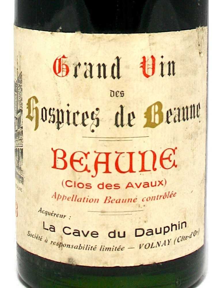 Beaune "Clos des Avaux" 1953 - Hospices de Beaune