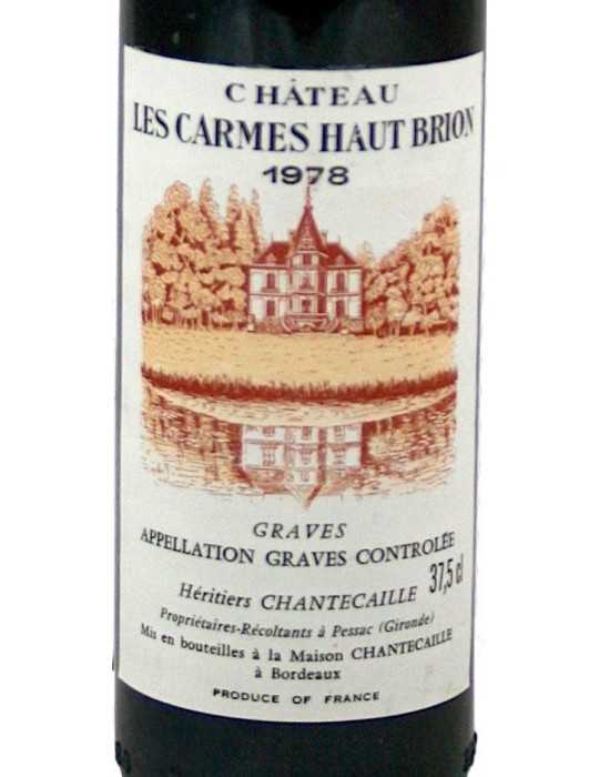 Château les Carmes de Haut Brion 1978 (0.375 l)