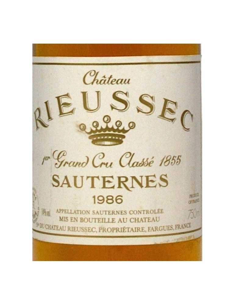 Château Rieussec 1986