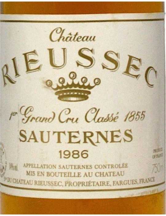 Château Rieussec 1986