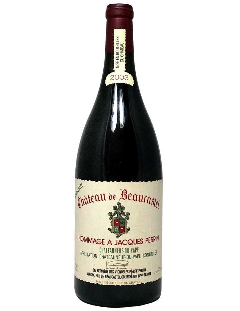 CNP 2003 "Tribute to Jacques Perrin" - Château de Beaucastel (magnum 1.5 l)
