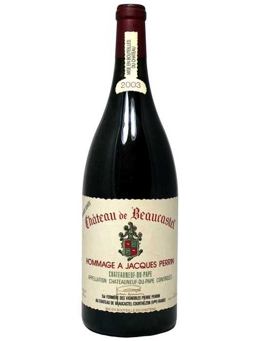 CNP 2003 "Tribute to Jacques Perrin" - Château de Beaucastel (magnum 1.5 l)