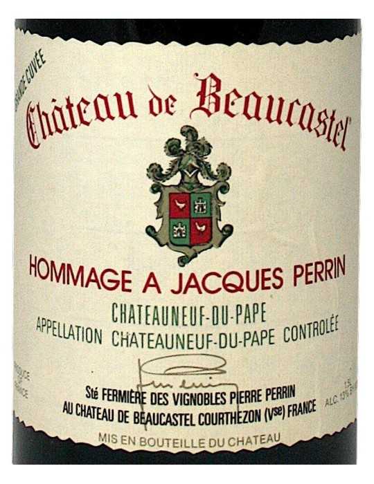 CNP 2003 "Tribute to Jacques Perrin" - Château de Beaucastel (magnum 1.5 l)