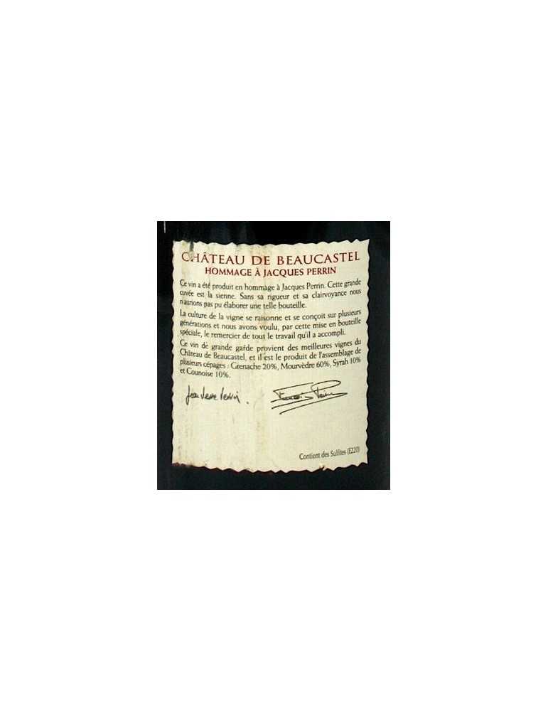 CNP 2003 "Hommage à Jacques Perrin" - Château de Beaucastel (magnum 1.5 l)