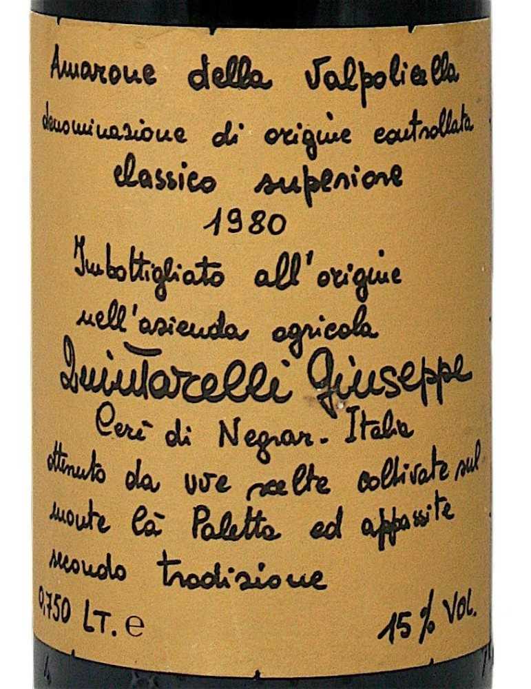 Amarone "riserva" 1980 - Quintarelli