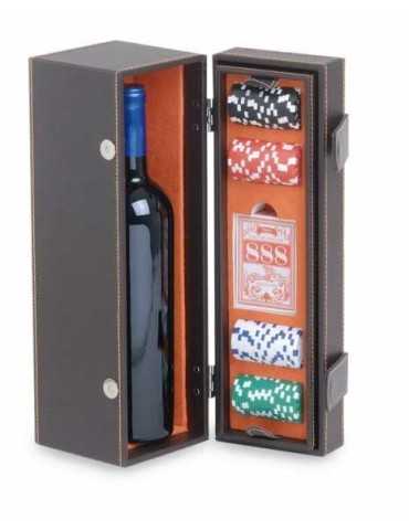 Coffret "poker" avec accessoires - 1 bout.