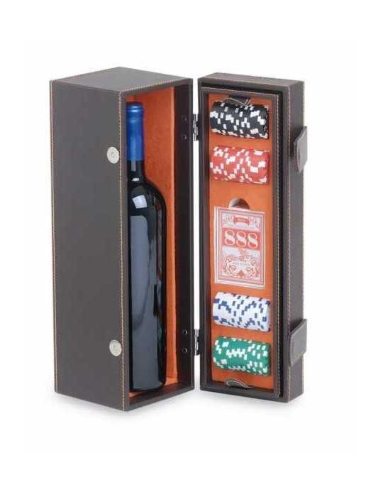 Coffret "poker" avec accessoires - 1 bout.