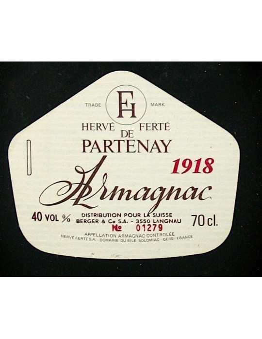 Armagnac 1918 (CBO) - Ferté de Partenay