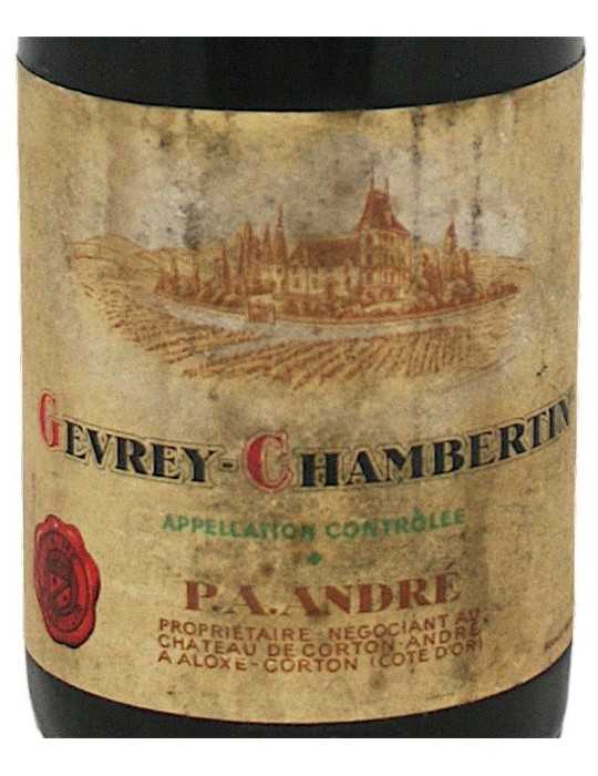 Gevrey Chambertin 1934 - Château de Corton (P.A. André)