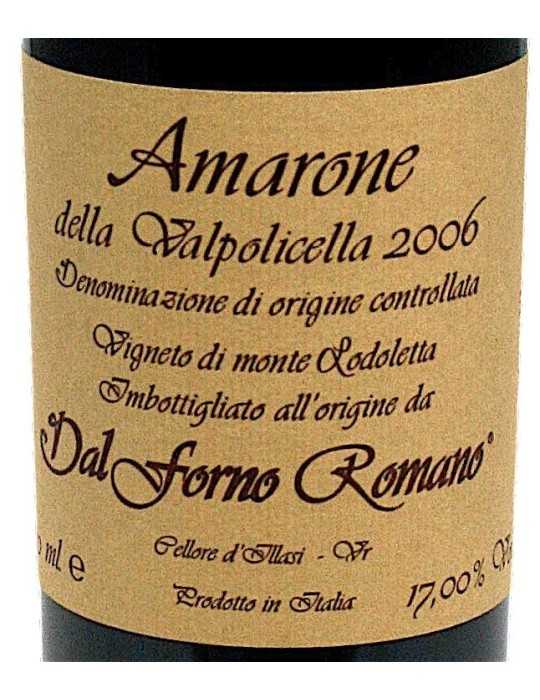 Amarone 2006 - Romano Dal Forno 