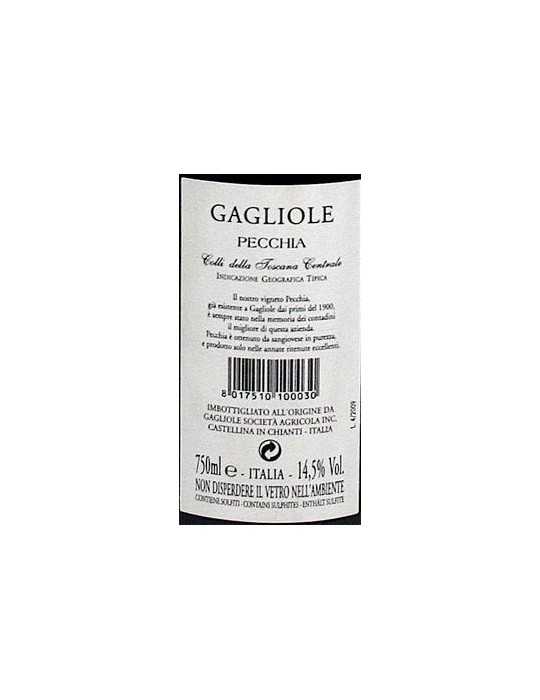 Gagliole 2007 Pecchia Colli della Toscana Centrale