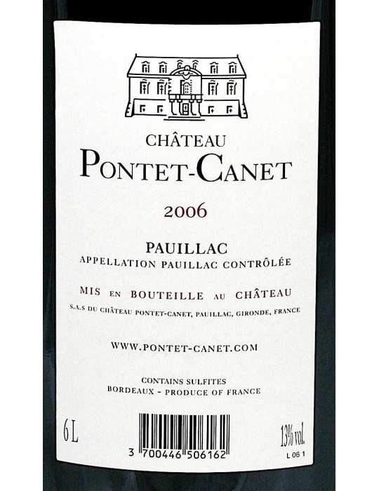 Château Pontet Canet 2006 (Imperial CBO 6 l)