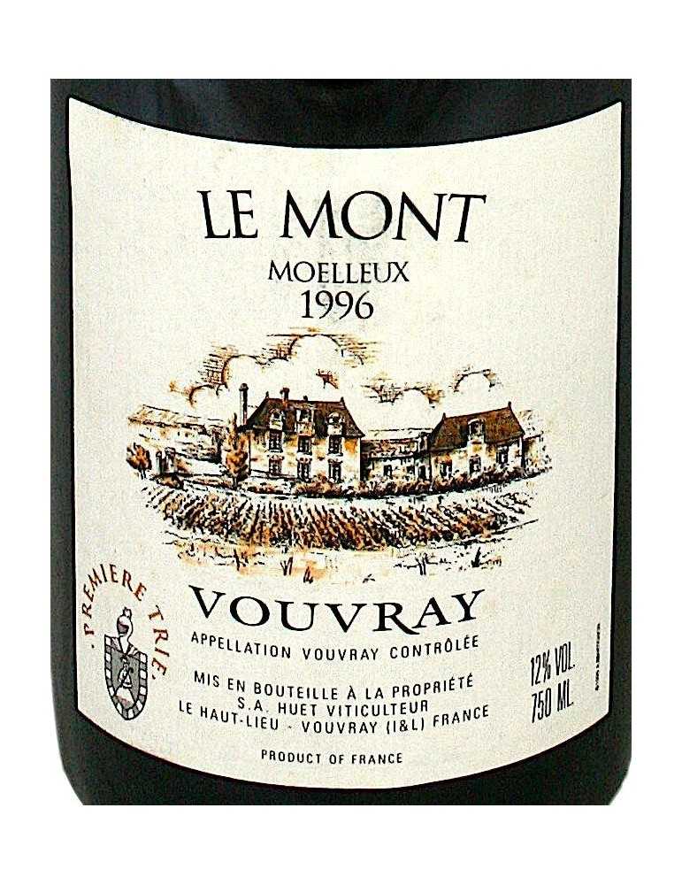 Vouvray Le Mont Moelleux 1ère trie 1996 - domaine du Huet