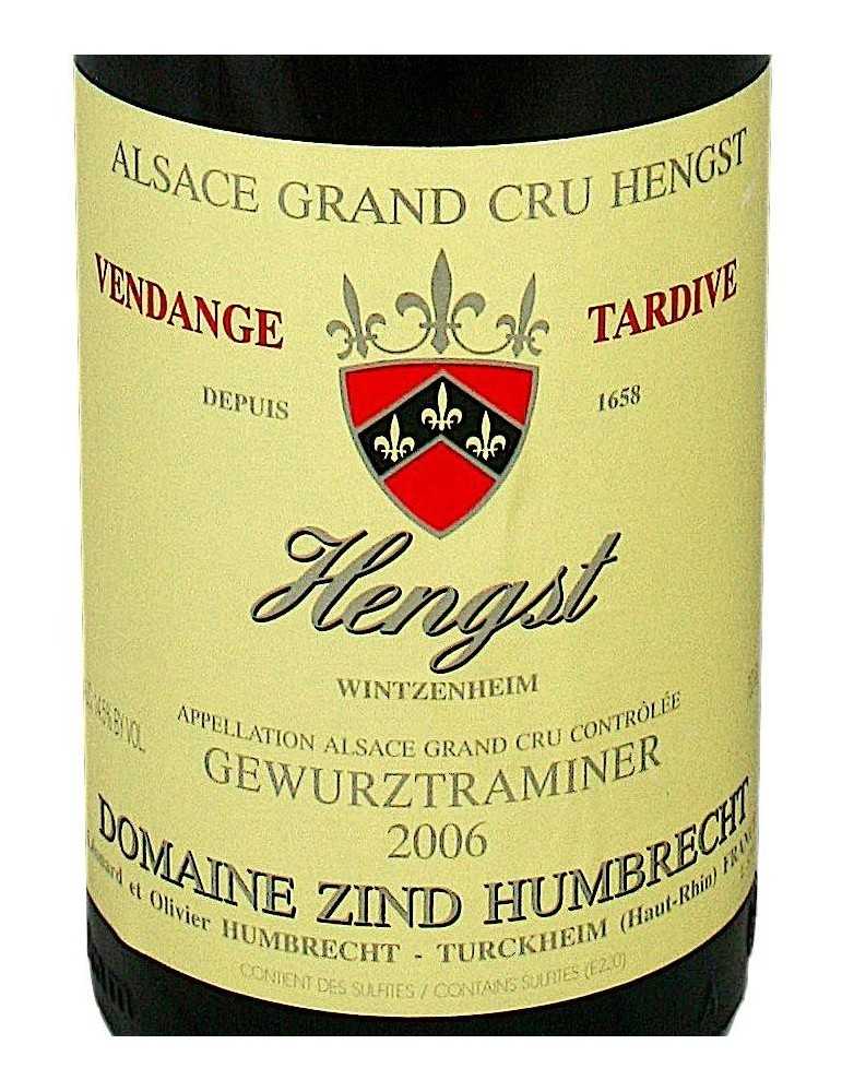 Gewurztraminer Hengst Vendange Tardive 2006 - Domaine Zind-Humbrecht
