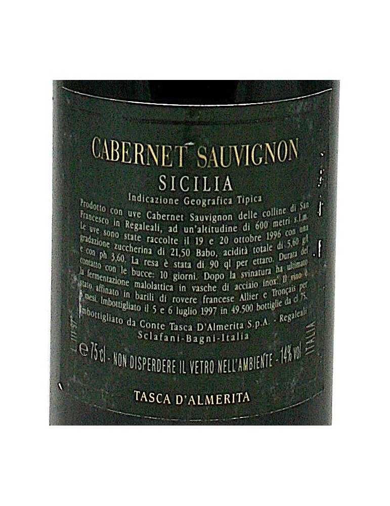 Tasca d'Almerita Cabernet Sauvignon 1996 - Tenuta Regaleali