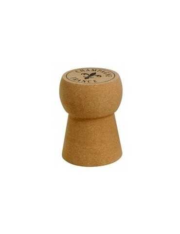 Tabouret en forme de bouchon à Champagne