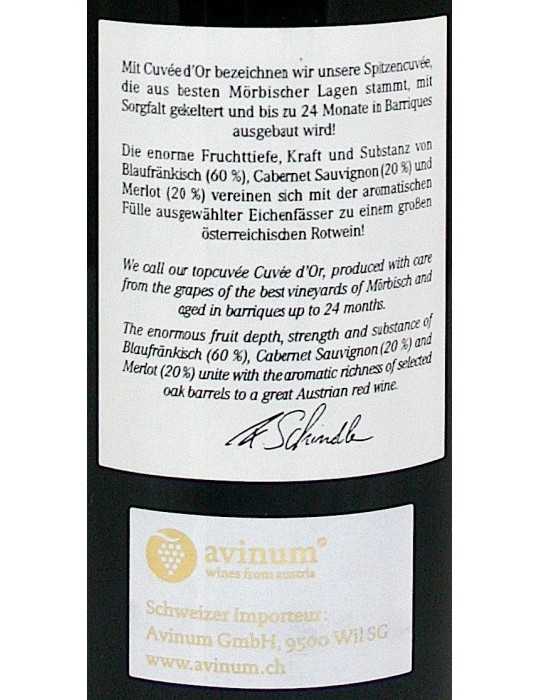 Cuvee d'Or 2006 - Weingut Franz Schindler