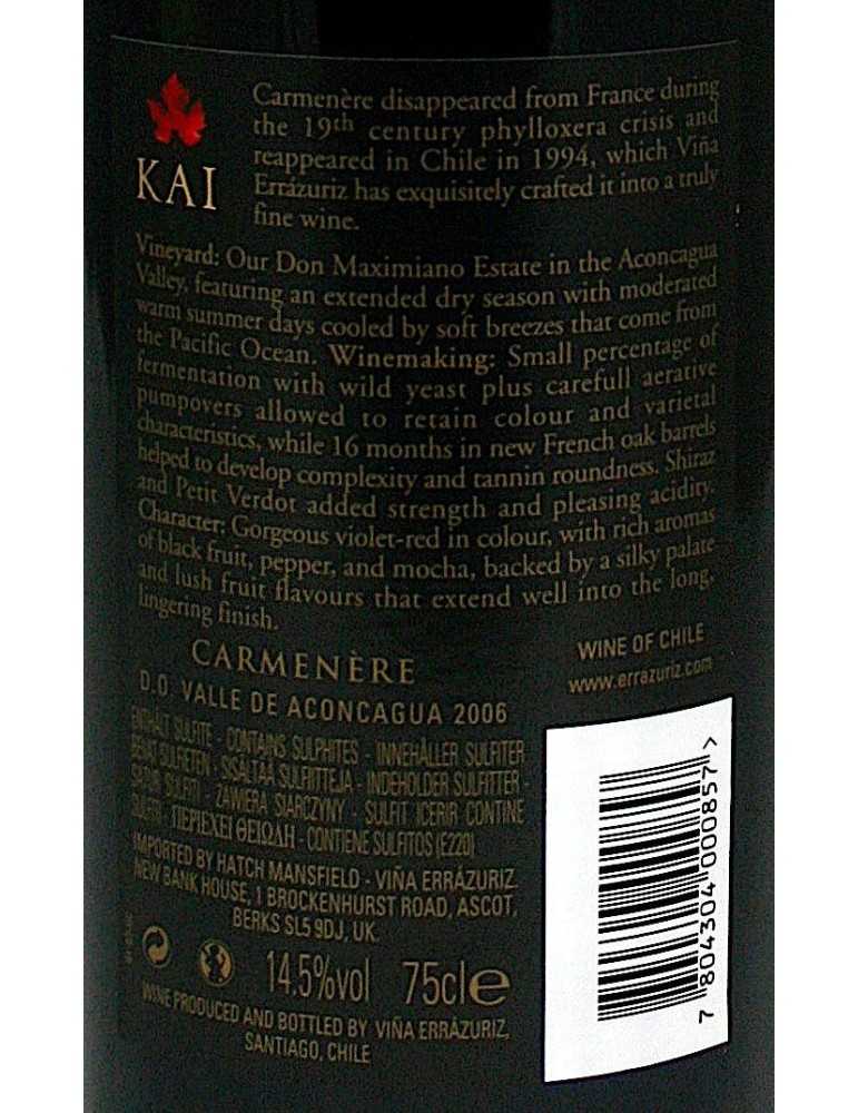Kai 2006 - Vina Errazuriz