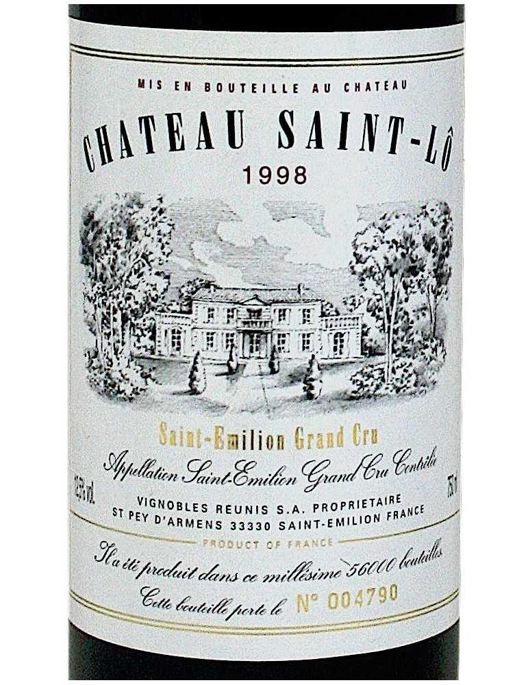 Château Saint-Lô 1998