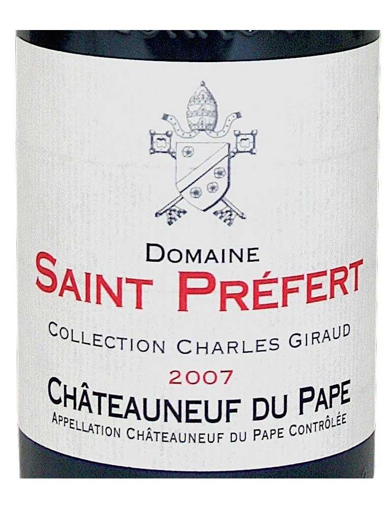 CNP Collection Charles Giraud 2007 - Domaine de Saint-Prefert