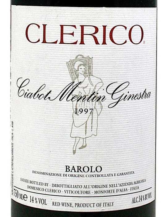 Barolo Ciabot Mentin Ginestra 1997 - Domenico Clerico 