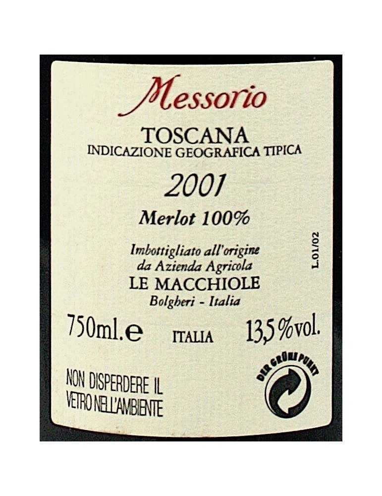Messorio 2001 - Le Macchiole 
