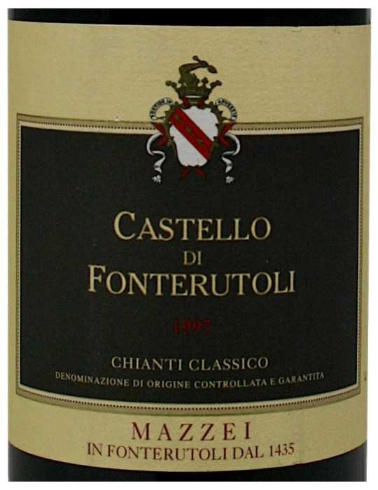 Marchesi Mazzei Castello di Fonterutoli Chianti Classico Riserva 1997