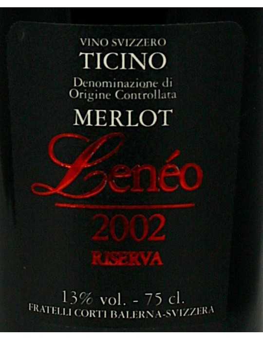  "Lenéo Riserva" 2002 - Fratelli Corti 