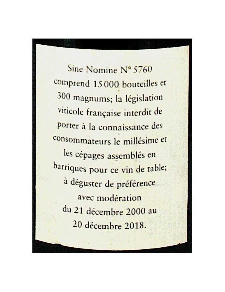 Sine Nomine 5760 - Dom. de Lauzières