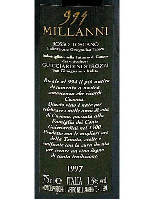 Millanni 1997 - Tenute Guicciardini Strozzi