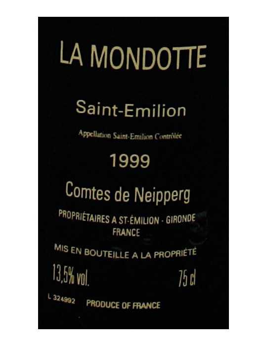 Château La Mondotte 1999