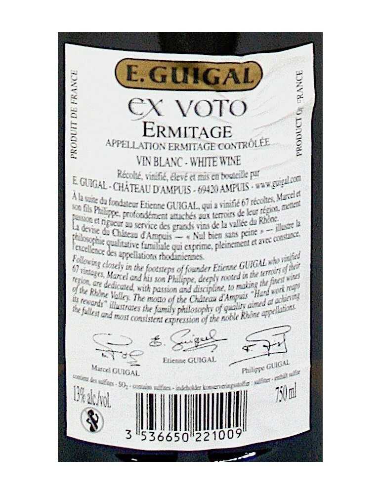 Ermitage blanc ex Voto 2006 - E. Guigal