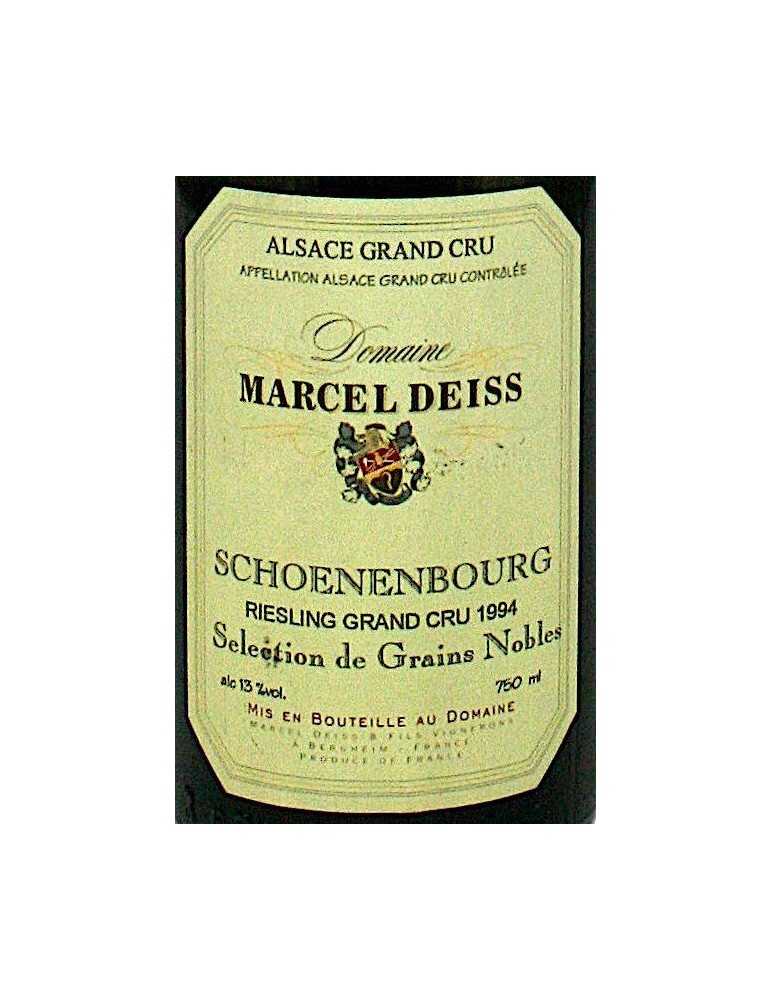 Riesling Schoenenbourg a Riquewir GC Selection de Grains Nobles 1994 - Marcel Deiss 