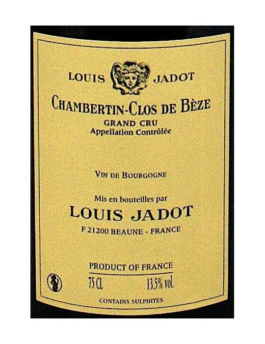 Chambertin Clos de bèze Grand Cru 2011 - domaine Louis Jadot