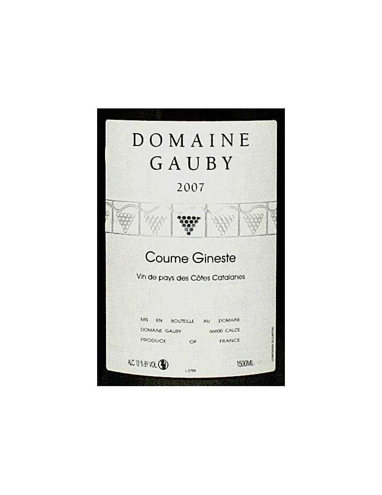 Cotes Catalanes 'Coume Gineste' 2007 - Domaine Gauby (magnum, 1.5 l)