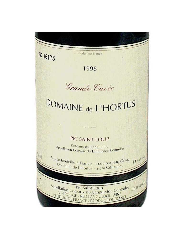 la grande cuvée 1998 - domaine de l'Hortus