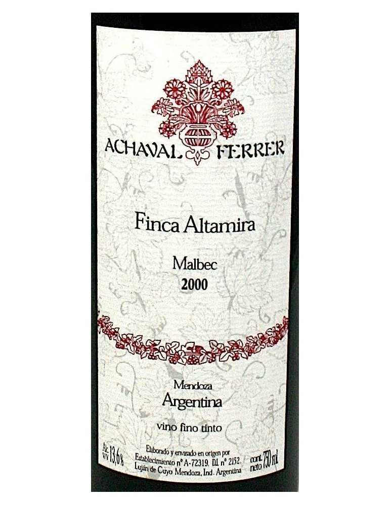 Finca Altamira Malbec 2000 - Achaval Ferrer