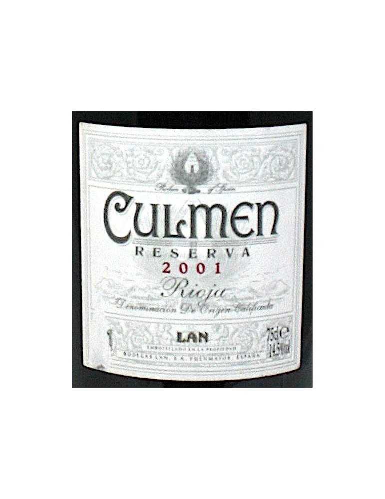 Culmen Reserva 2001 - Bodegas LAN 