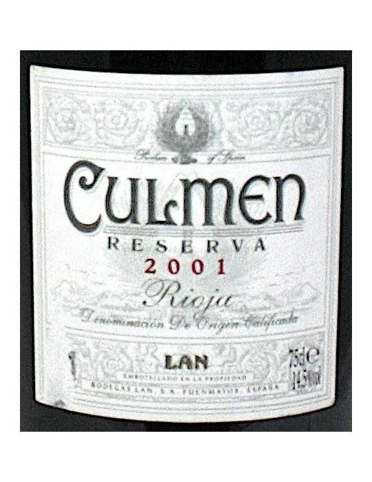 Culmen Reserva 2001 - Bodegas LAN 